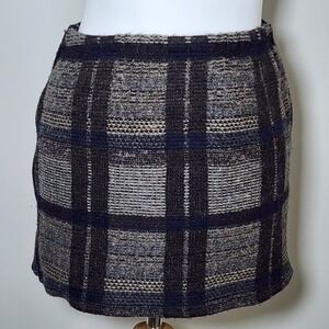 Urban Renewal Wool Skirt Womens Medium Knit Preppy Recycled Sweaters Micro Mini